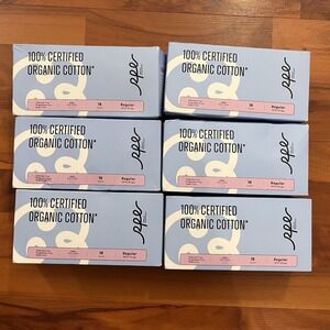 RPE Life 100% Unscented Organic Cotton Regular Panty Liners 96 Total (See Note)